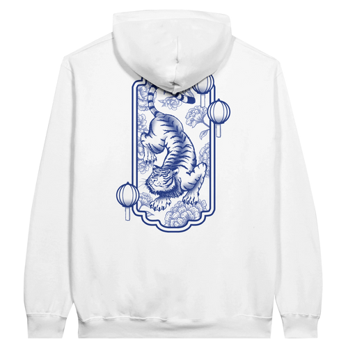 Blue Ink Tiger